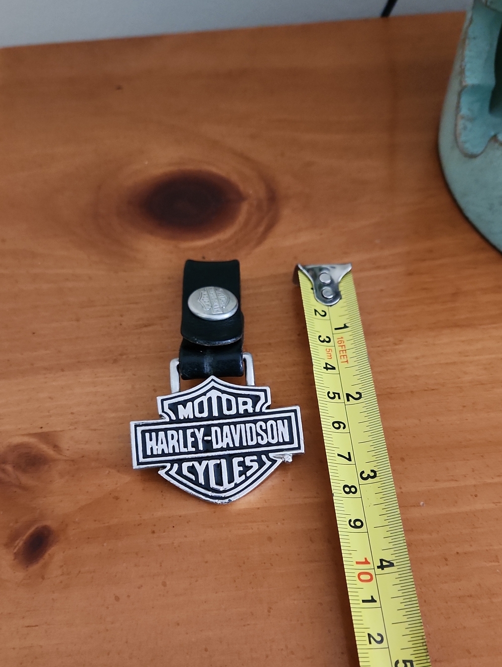 Harley-Davidson Black & Silver Logo Keychain/ Bottle Opener - Picture 4 of 5